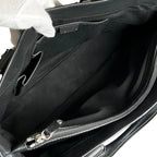 Celine Handbag Boogie Bag Leather Black Gold — view 5