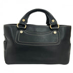 Celine Handbag Boogie Bag Leather Black Gold — view 2