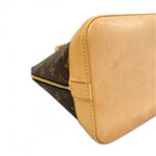 Louis Vuitton Handbag Monogram Alma PM LV Logo Brown Gold — view 7