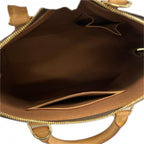 Louis Vuitton Handbag Monogram Alma PM LV Logo Brown Gold — view 4