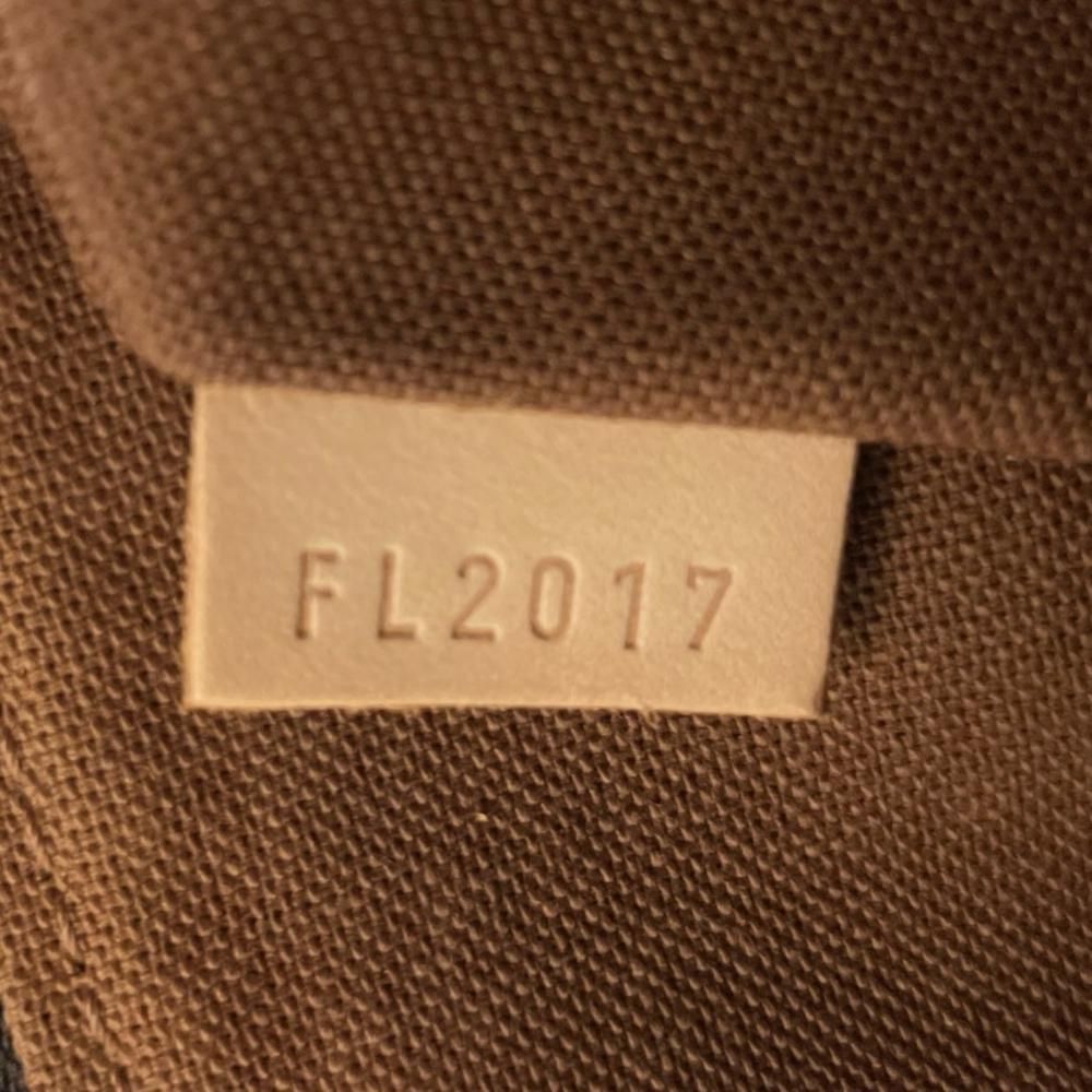 Louis Vuitton Handbag Monogram Alma PM LV Logo Brown Gold — view 6
