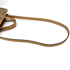 Gucci 2-Way Children's Kitten Shoulder Bag Crossbody Cat Leather Green Brown — view 7
