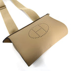 Hermes Shoulder Bag Vide Poche Crossbody Togo Beige Silver — view 3