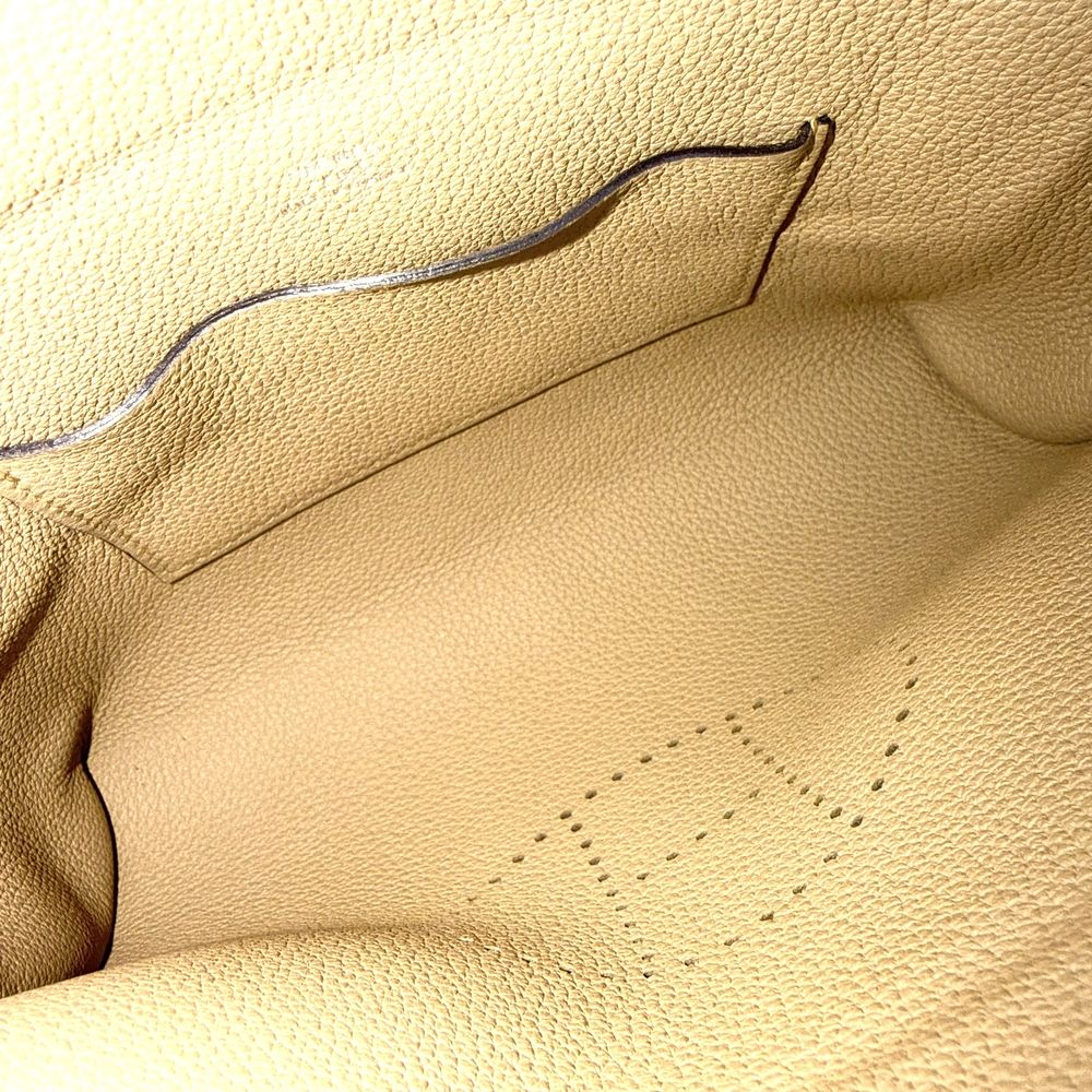 Hermes Shoulder Bag Vide Poche Crossbody Togo Beige Silver — view 4