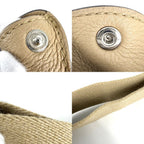 Hermes Shoulder Bag Vide Poche Crossbody Togo Beige Silver — view 7