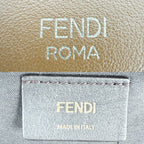 Fendi 2-Way O'lock Camera Case Shoulder Bag Crossbody Leather Brown Gold — view 5