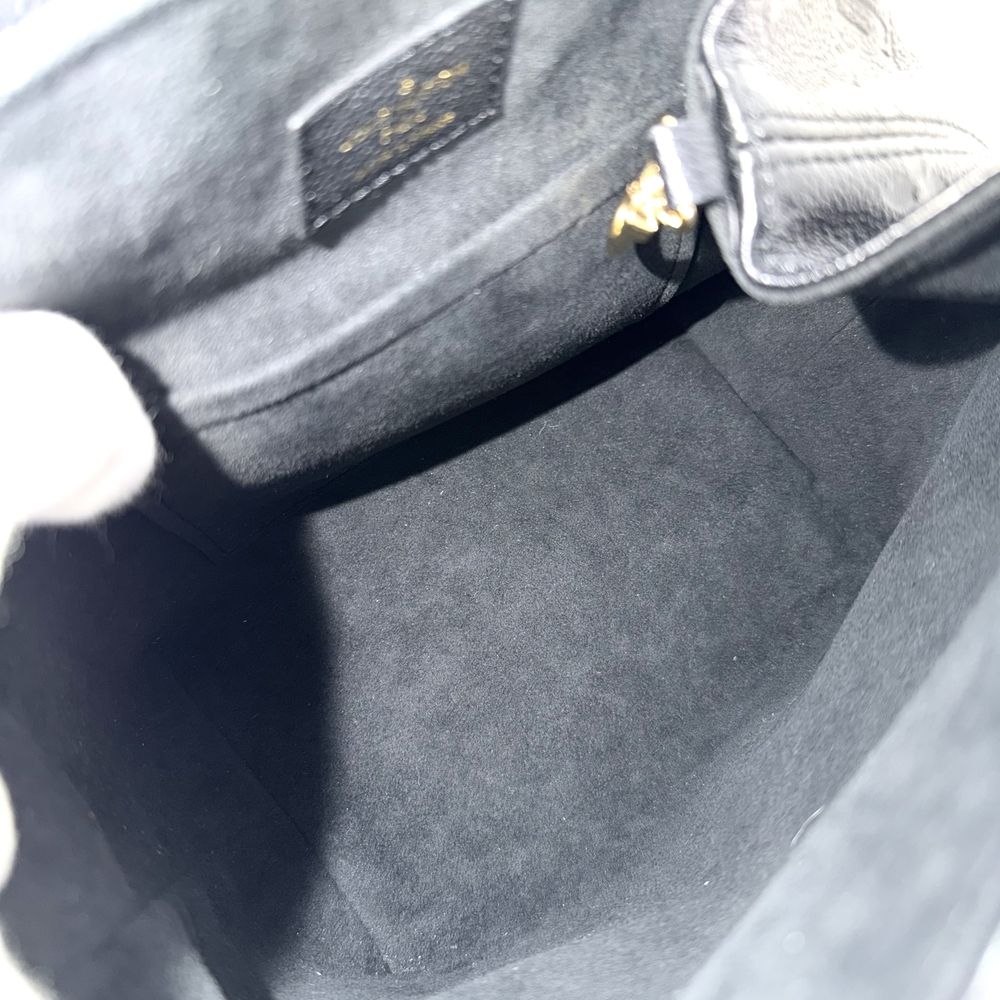 Louis Vuitton Backpack Backup Cross Belt Bag Monogram Empreinte Black Gold — view 4