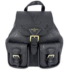 Louis Vuitton Backpack Backup Cross Belt Bag Monogram Empreinte Black Gold