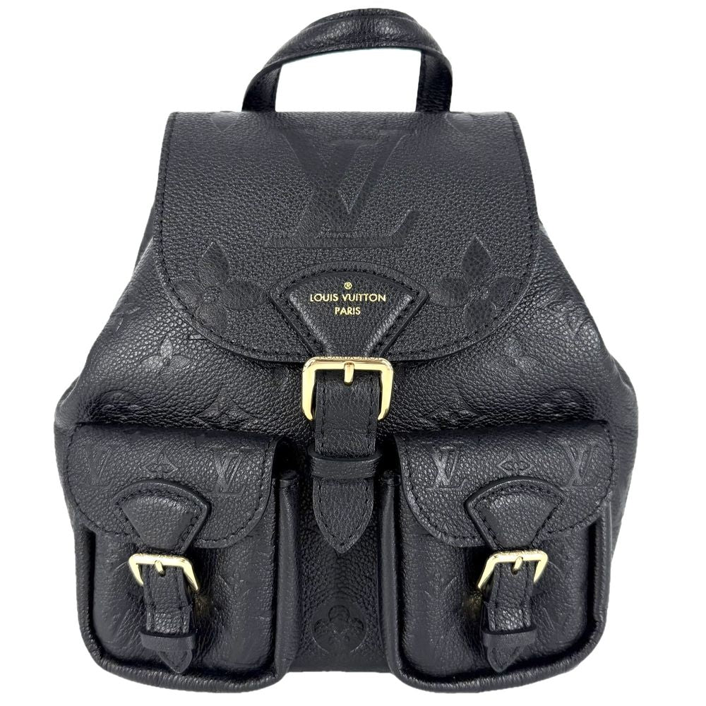 Louis Vuitton Backpack Backup Cross Belt Bag Monogram Empreinte Black Gold