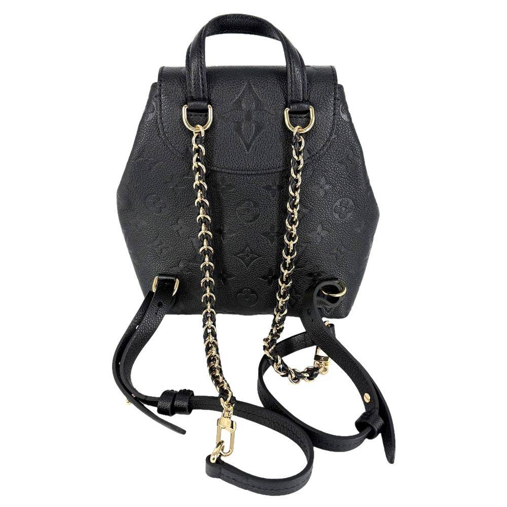 Louis Vuitton Backpack Backup Cross Belt Bag Monogram Empreinte Black Gold — view 2