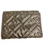 Fendi FF Pattern Medium Wallet Bifold Gold Colored — view 2