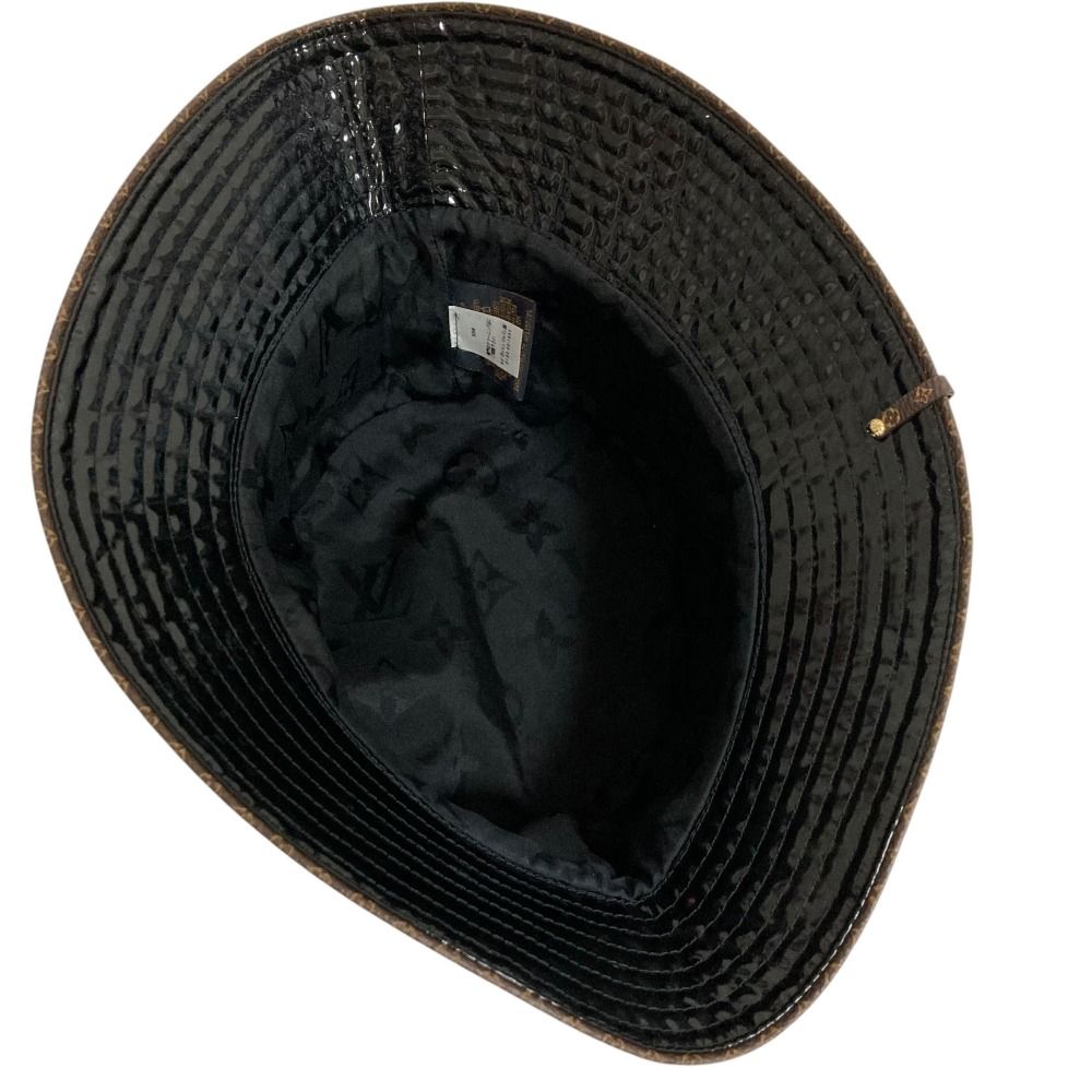 Louis Vuitton Bob Rainy Day Bucket Hat S Black — view 4