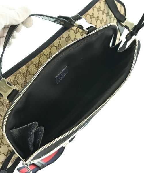 Gucci GG Canvas Body Bag Brown — view 4