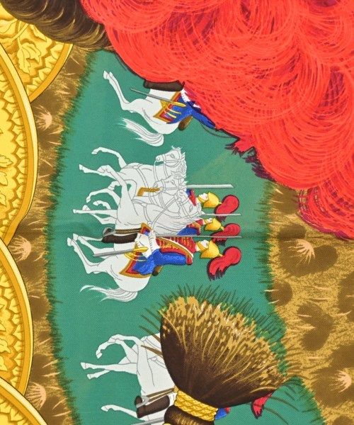 Hermes Bandana Scarf Green — view 6