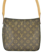 Louis Vuitton Monogram Looping MM Handbag Brown — view 2