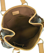 Louis Vuitton Monogram Batignolles Handbag Brown — view 3