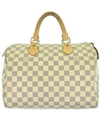Louis Vuitton Damier Azur Speedy 30 Boston Bag