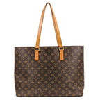 Louis Vuitton Monogram Luco Tote Brown — view 2