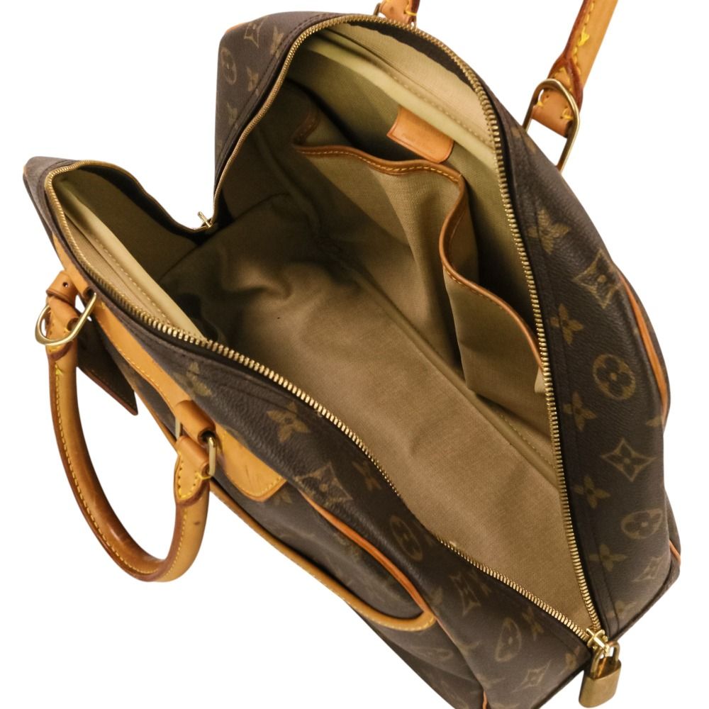Louis Vuitton Monogram Deauville Tote Brown — view 8