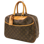 Louis Vuitton Monogram Deauville Tote Brown — view 6