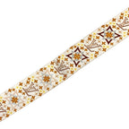 Louis Vuitton Bandeau BB Studs Narrow Scarf Beige Brown — view 3