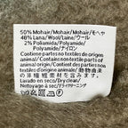 Loewe Anagram Logo Patch Mohair Wool Fringe Knit Scarf Multicolor — view 5