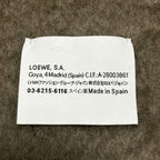 Loewe Anagram Logo Patch Mohair Wool Fringe Knit Scarf Multicolor — view 6