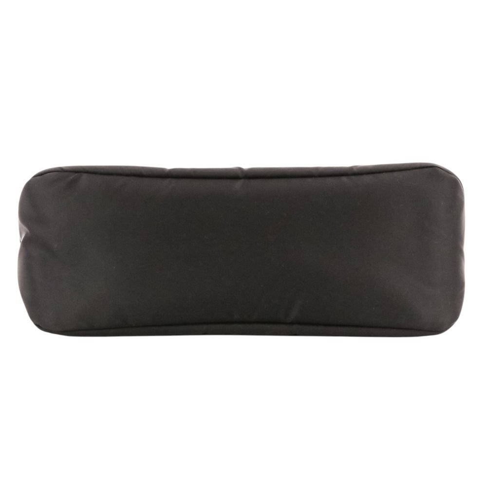 Prada Re-Nylon Pouch Shoulder Strap Triangle Logo 2-Way Handbag Black — view 4