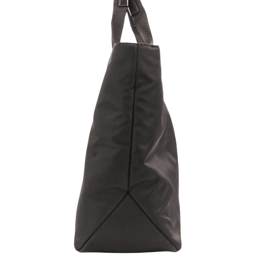 Prada Re-Nylon Pouch Shoulder Strap Triangle Logo 2-Way Handbag Black — view 2