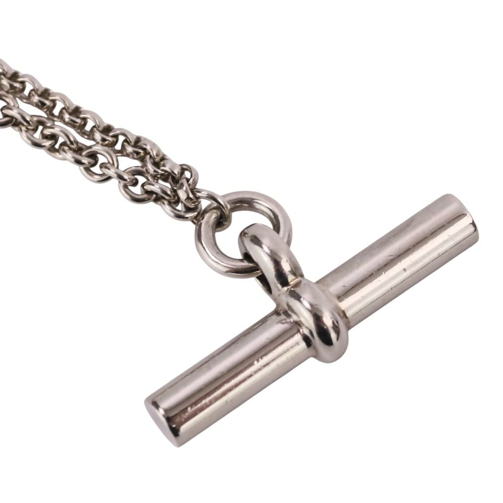 Hermes New Farandole Chaine D'ancre Long Necklace 925 120 Silver — view 6