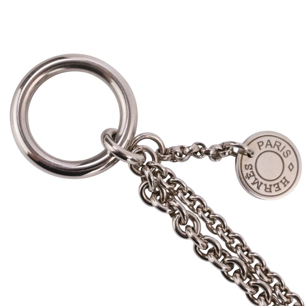 Hermes New Farandole Chaine D'ancre Long Necklace 925 120 Silver — view 7