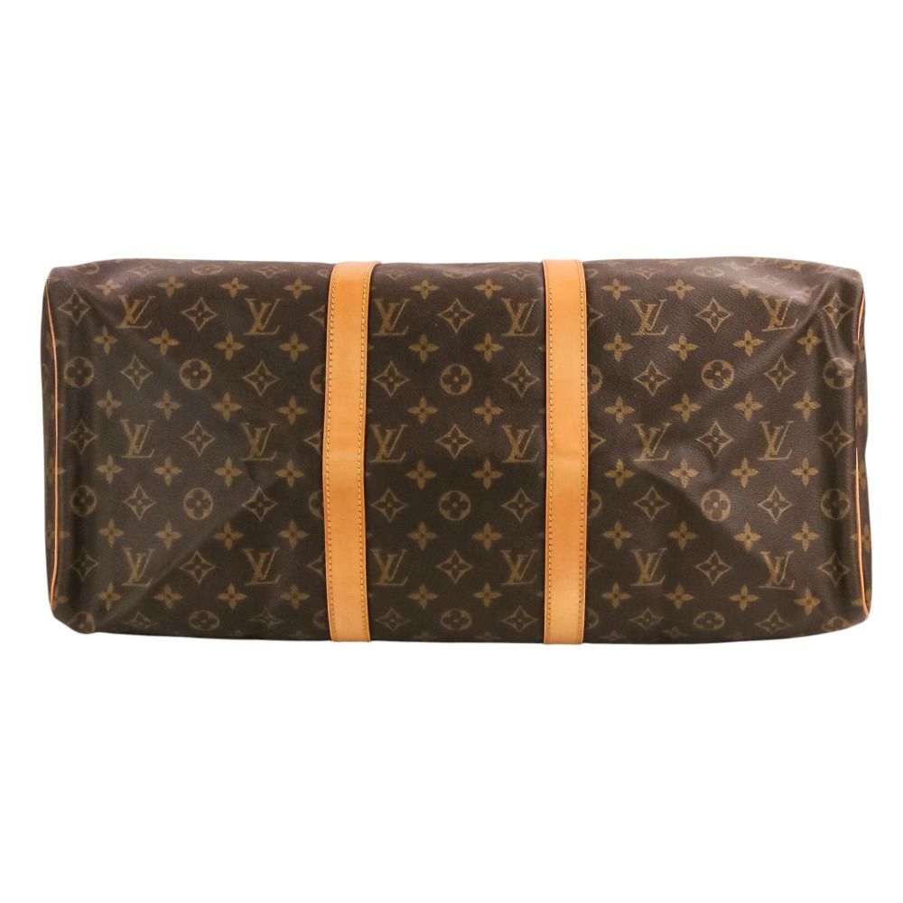 Louis Vuitton Keepall 50 Monogram Boston Bag Brown — view 4