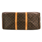 Louis Vuitton Keepall 50 Monogram Boston Bag Brown — view 4