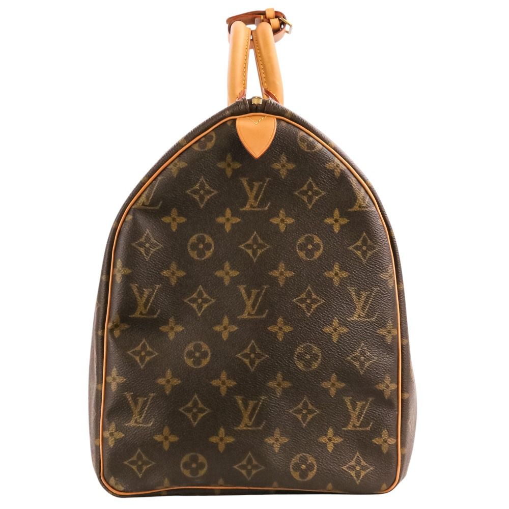 Louis Vuitton Keepall 50 Monogram Boston Bag Brown — view 3