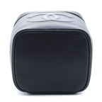 Chanel CC Logo Vertical Vanity Black Caviar Leather Handbag — view 3