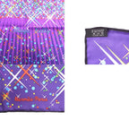 Hermes Carre 90 Magic Kelly Silk Purple Scarf — view 4