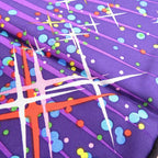 Hermes Carre 90 Magic Kelly Silk Purple Scarf — view 5