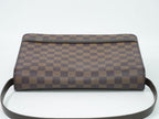 Louis Vuitton LV Tribeca Carre Damier Ebene Shoulder Bag Brown — view 5