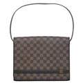 Louis Vuitton LV Tribeca Carre Damier Ebene Shoulder Bag Brown