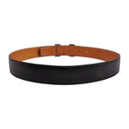 Hermes Vintage Belt Leather Reversible H Logo Constance Black — view 3