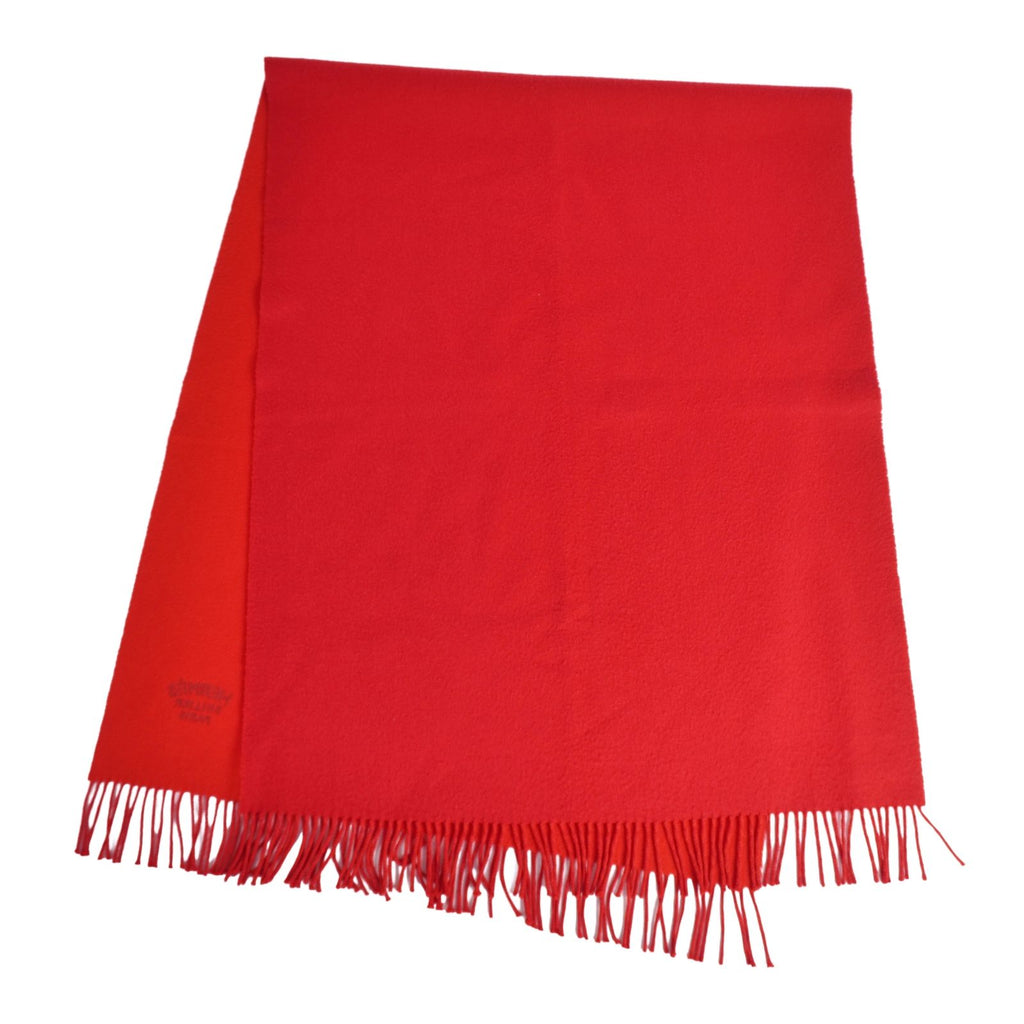 Hermes Scarf Shawl Fringe Cashmere