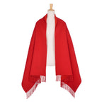 Hermes Scarf Shawl Fringe Cashmere — view 3