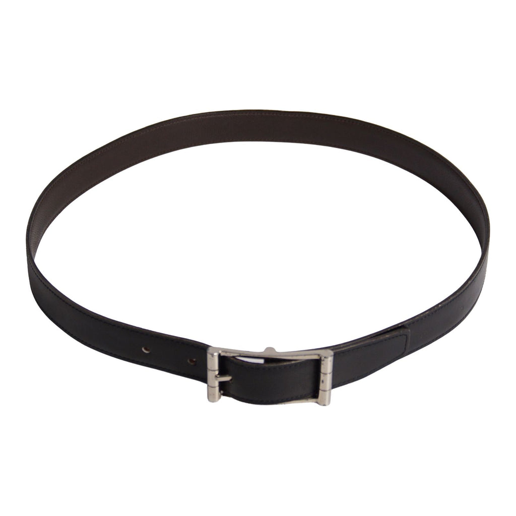 Hermes Belt Reversible Leather Buckle 85 Black — view 2