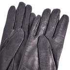 Hermes Gloves Kelly 6.5 Lambskin Black — view 3