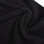 Hermes Scarf Shawl Fringe Cashmere Black — view 4