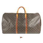 Louis Vuitton Boston Bag Keepall 60 Monogram Canvas Brown