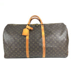 Louis Vuitton Boston Bag Keepall 60 Monogram Canvas Brown — view 2