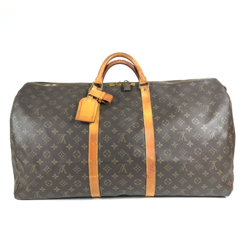 Louis Vuitton Boston Bag Keepall 60 Monogram Canvas Brown — view 2