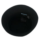 Prada Re-Nylon Bucket Hat Triangle Plate Hat Black — view 4