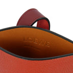 Loewe Pocket Smartphone Shoulder Bag Pochette Orange Beige — view 5
